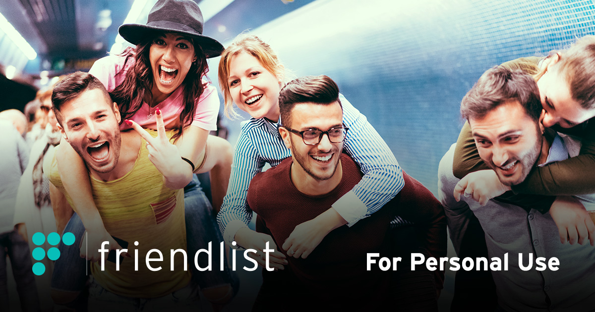 friendlist for Personal Use | friendlist – a handy social organizer app ...